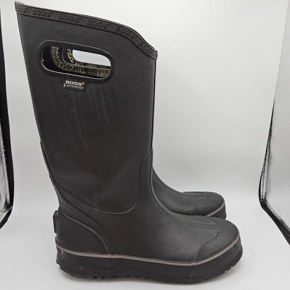 Bogs waterproof slip resistant outdoor rain boots men size 7 - 14" tall - Picture 2 of 15